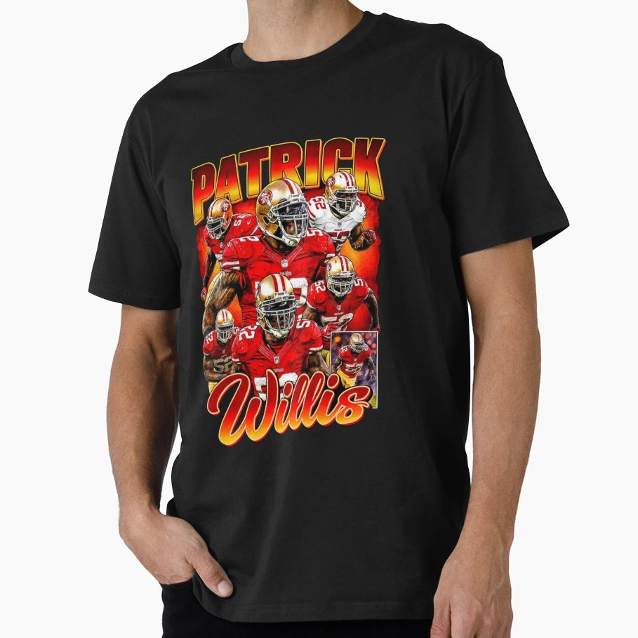 Patrick Willis San Francisco Football T-Shirt - Unique Graphic Unisex - T-Shirt, Sweatshirt, Hoodie