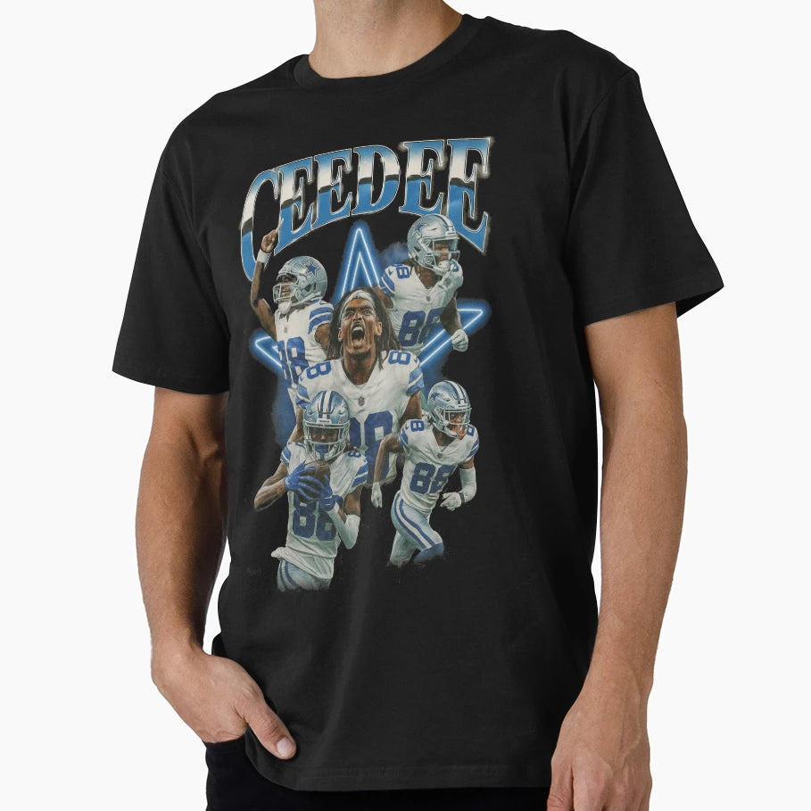 CL Dallas Football Star Tribute T-Shirt - Minimalist Print for Adults - T-Shirt, Sweatshirt, Hoodie