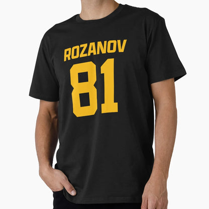 Ilya Rozanov 81 Boston Hockey Connor T-Shirt - Graphic Print for Adults - T-Shirt, Sweatshirt, Hoodie