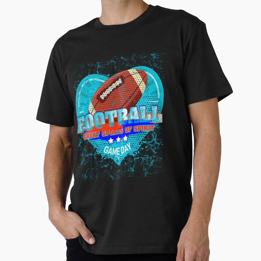 American Football T-Shirt - Graphic Print Unisex - T-Shirt, Sweatshirt, Hoodie