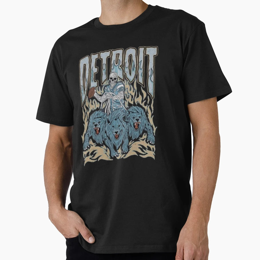 Detroit Fame Rider T-Shirt - Unique Graphic Unisex - T-Shirt, Sweatshirt, Hoodie