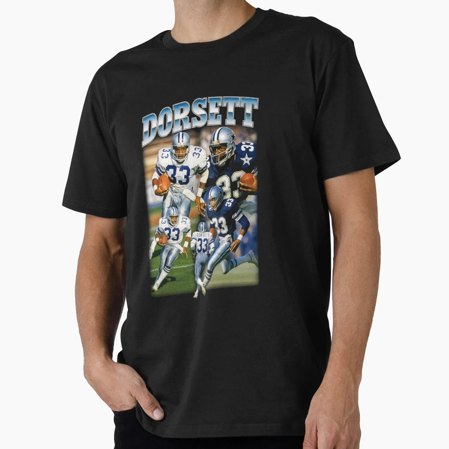 Tony Dorsett Dallas T-Shirt - Minimalist Print Unisex - T-Shirt, Sweatshirt, Hoodie