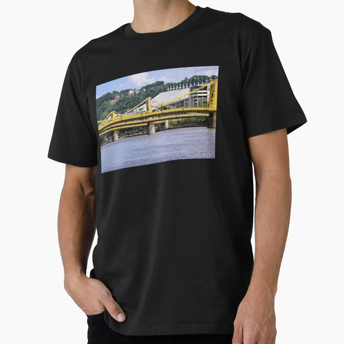 Three Sisters Bridges Pittsburgh T-Shirt - Casual Everyday Wear for Adults - T-Shirt, Sweatshirt, Hoodie