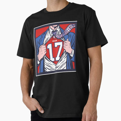 Buffalo Football Mafia Super Hero Pop T-Shirt - Fun Novelty Design Unisex - T-Shirt, Sweatshirt, Hoodie