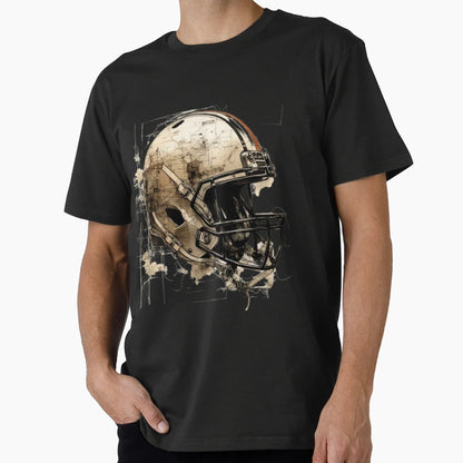 Helmet Football T-Shirt - Trendy Graphic Men Women - T-Shirt, Sweatshirt, Hoodie