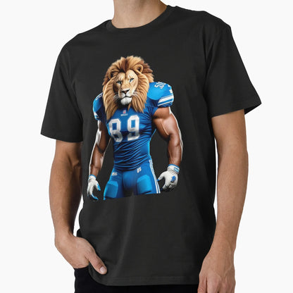 Football Mascot Art T-Shirt - Graphic Print Unisex - T-Shirt, Sweatshirt, Hoodie