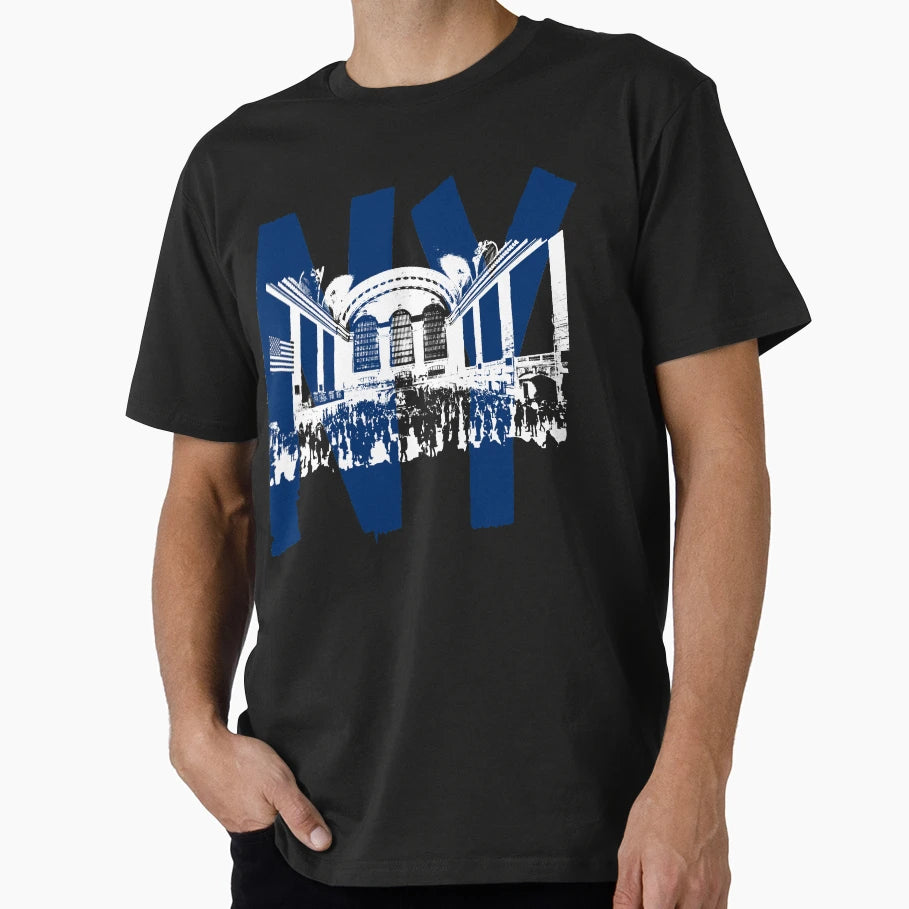 Ny Central Station T-Shirt - Fun Novelty Design for Adults - T-Shirt, Sweatshirt, Hoodie