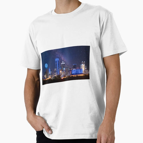 Light It Blue T-Shirt - Minimalist Print Men Women - T-Shirt, Sweatshirt, Hoodie