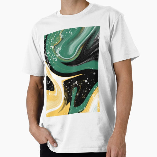 Marble Pattern T-Shirt - Unique Graphic Men Women - T-Shirt, Sweatshirt, Hoodie