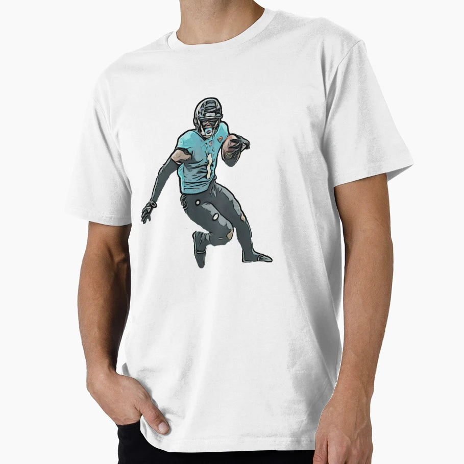 Travis Etienne Jaguars Rumble Rumble T-Shirt - Casual Everyday Wear Unisex - T-Shirt, Sweatshirt, Hoodie