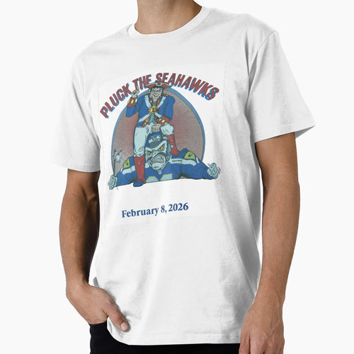 Pluck Seahawks T-Shirt - Novelty Apparel Unisex - T-Shirt, Sweatshirt, Hoodie