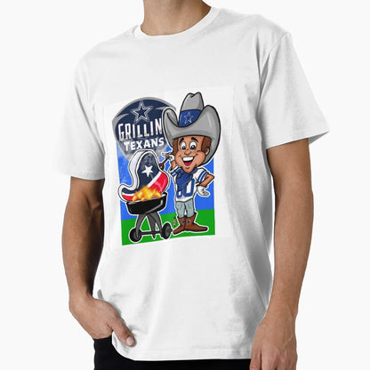 Grillen Texans T-Shirt - Casual Everyday Wear Unisex - T-Shirt, Sweatshirt, Hoodie