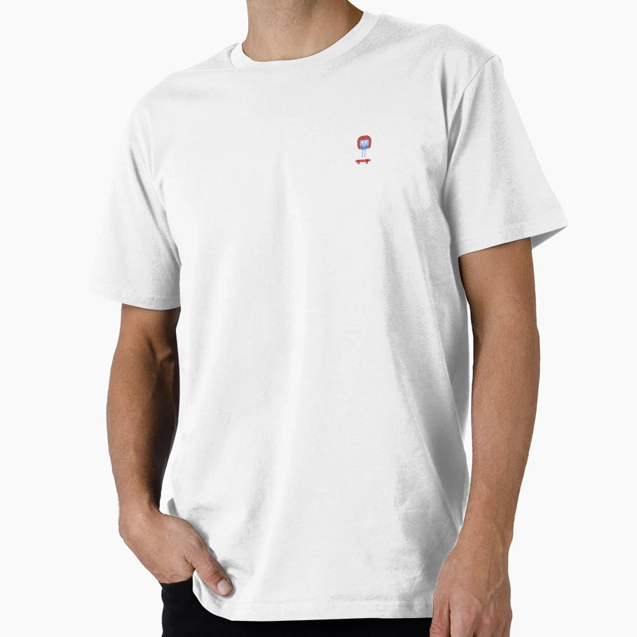 Skating Cartoon Helmet T-Shirt - Trendy Graphic Unisex - T-Shirt, Sweatshirt, Hoodie