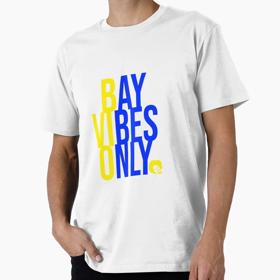 Bay Vibes Only Royal Yellow T-Shirt - Streetwear Style for Adults - T-Shirt, Sweatshirt, Hoodie