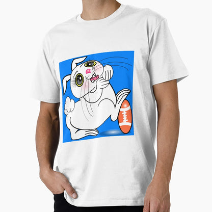 Rabblt Likes Playing Football T-Shirt - Aesthetic Graphic Unisex - T-Shirt, Sweatshirt, Hoodie