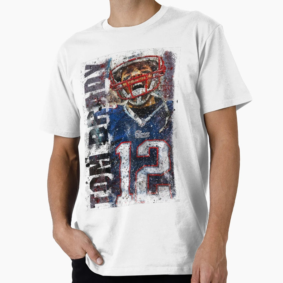 Patriots T-Shirt - Custom Art Print Men Women - T-Shirt, Sweatshirt, Hoodie
