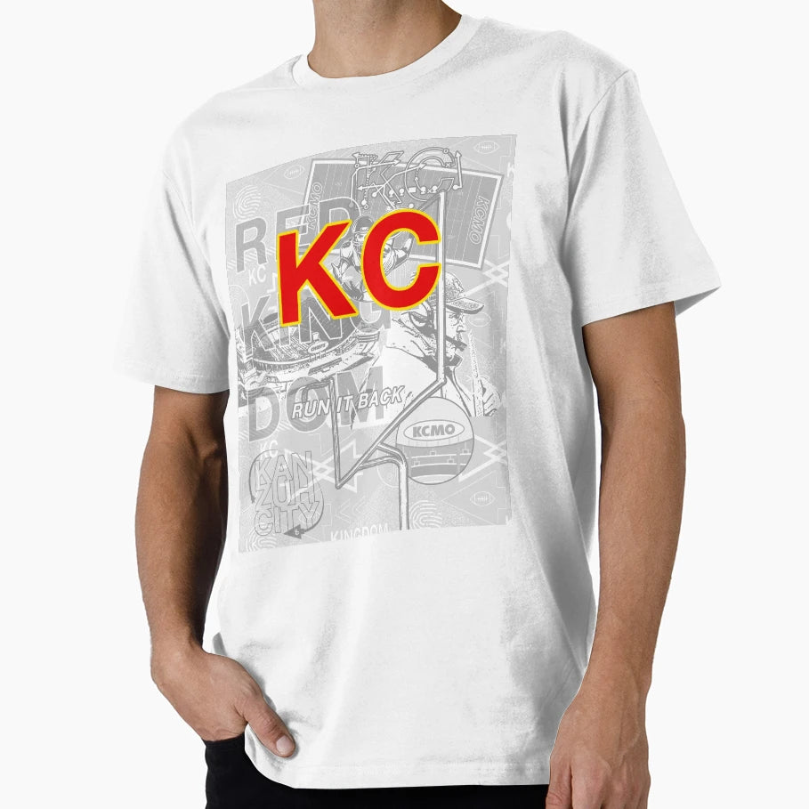 Kansas City Football Kc T-Shirt - Minimalist Print Unisex - T-Shirt, Sweatshirt, Hoodie