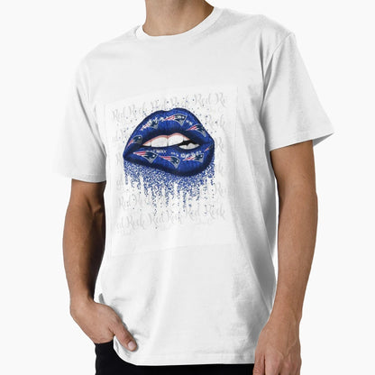 Patriot Lips T-Shirt - Fun Novelty Design Men Women - T-Shirt, Sweatshirt, Hoodie