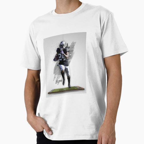 M Lynch Oakland Sports Art T-Shirt - Custom Art Print Men Women - T-Shirt, Sweatshirt, Hoodie