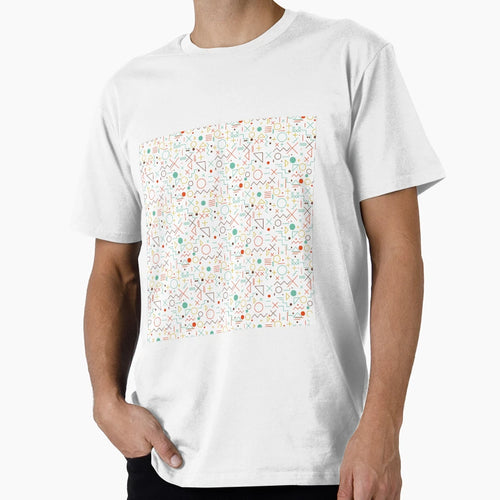 80S Geometric Forms T-Shirt - Aesthetic Graphic for Adults - T-Shirt, Sweatshirt, Hoodie