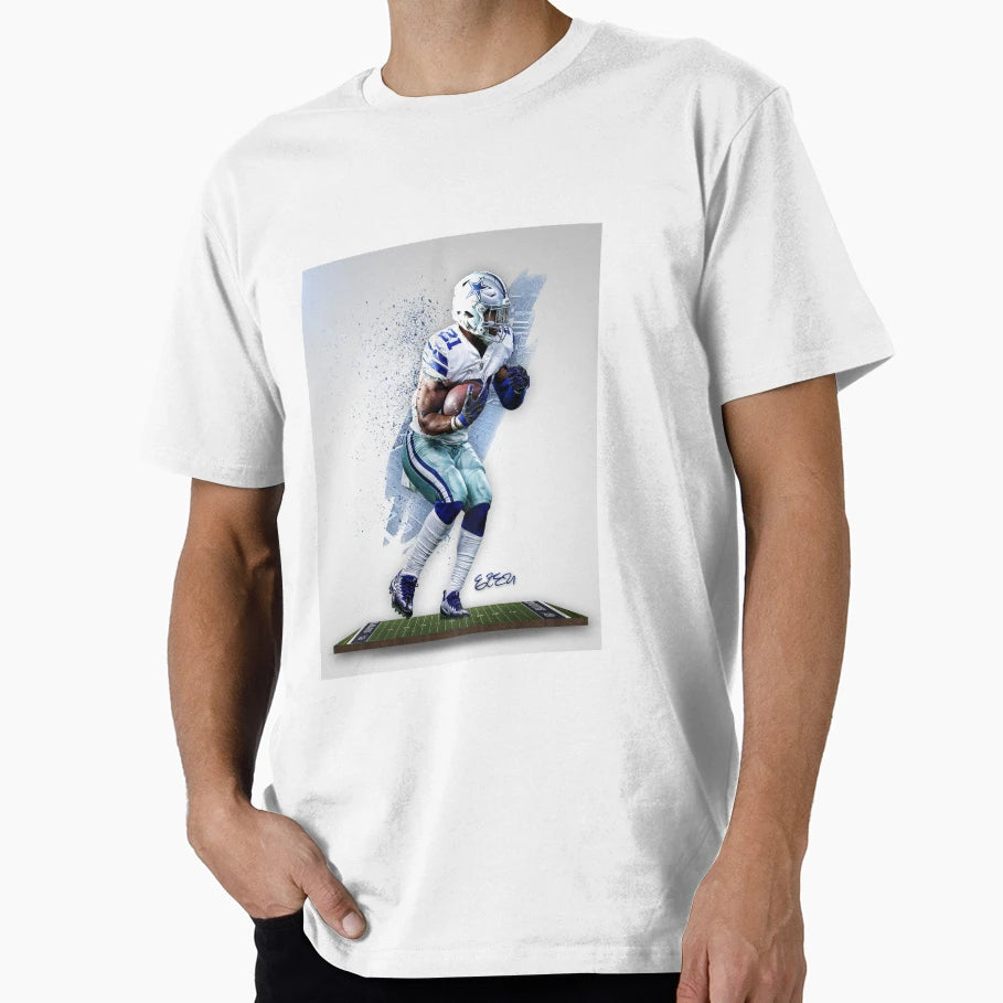 Elliott Dallas Sports Art T-Shirt - Unique Graphic Unisex - T-Shirt, Sweatshirt, Hoodie