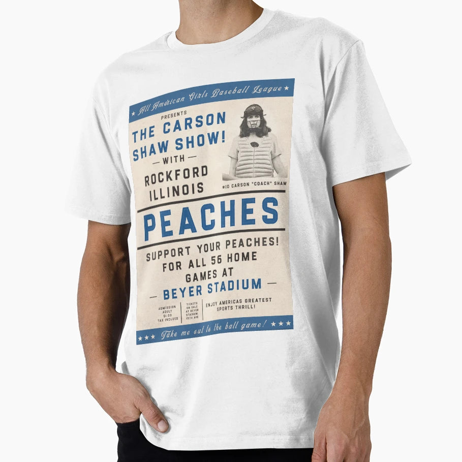 League Their Own Carson Shaw T-Shirt - Graphic Print Unisex - T-Shirt, Sweatshirt, Hoodie