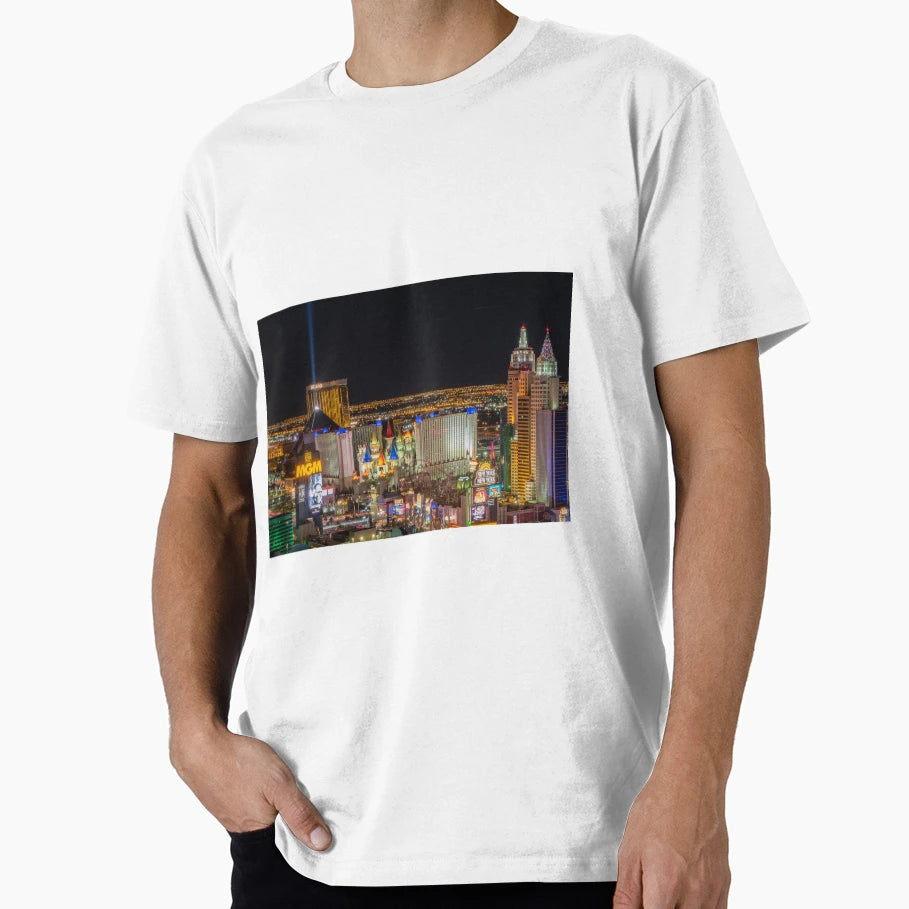 Las Vegas Night T-Shirt - Casual Everyday Wear Men Women - T-Shirt, Sweatshirt, Hoodie