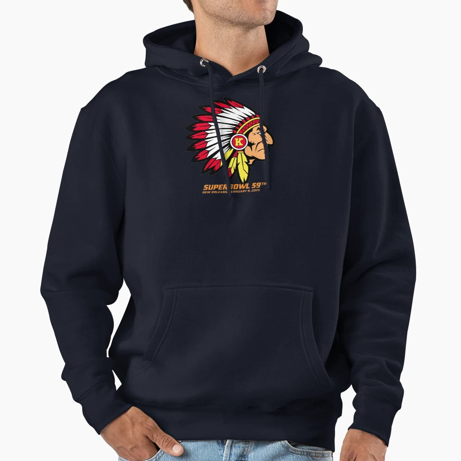 Kansas City Chiefs Superbowl 59Th Hoodie - Unique Graphic Men Women - T-Shirt, Sweatshirt, Hoodie