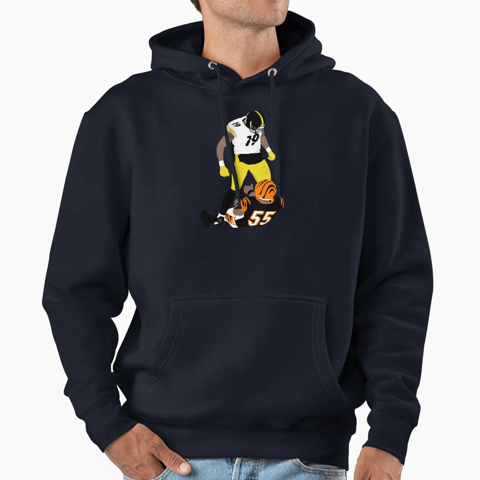 Mens My Favorite Pittsburgh Steelers Gift Hoodie - Custom Art Print Unisex - T-Shirt, Sweatshirt, Hoodie