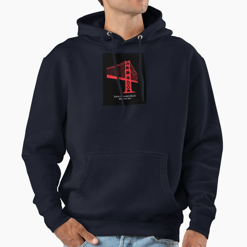 San Francisco Hoodie - Unique Graphic for Adults - T-Shirt, Sweatshirt, Hoodie