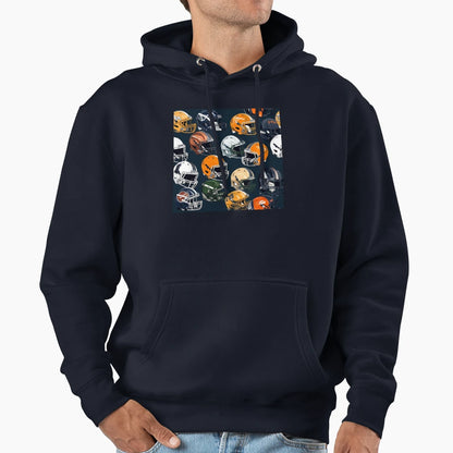 Football Fanatic Hoodie - Novelty Apparel for Adults - T-Shirt, Sweatshirt, Hoodie