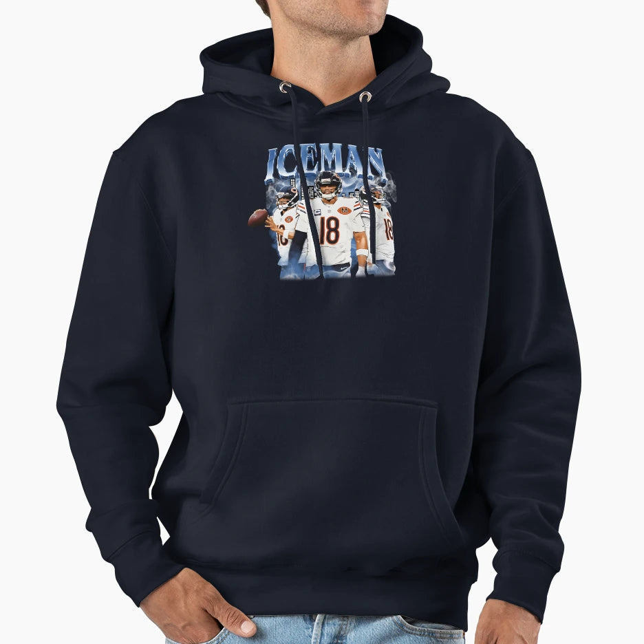 CW Iceman Hoodie - Fun Novelty Design Men Women - T-Shirt, Sweatshirt, Hoodie