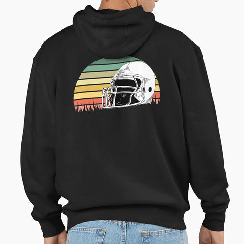 Football Helmet Hoodie - Fun Novelty Design Unisex - T-Shirt, Sweatshirt, Hoodie