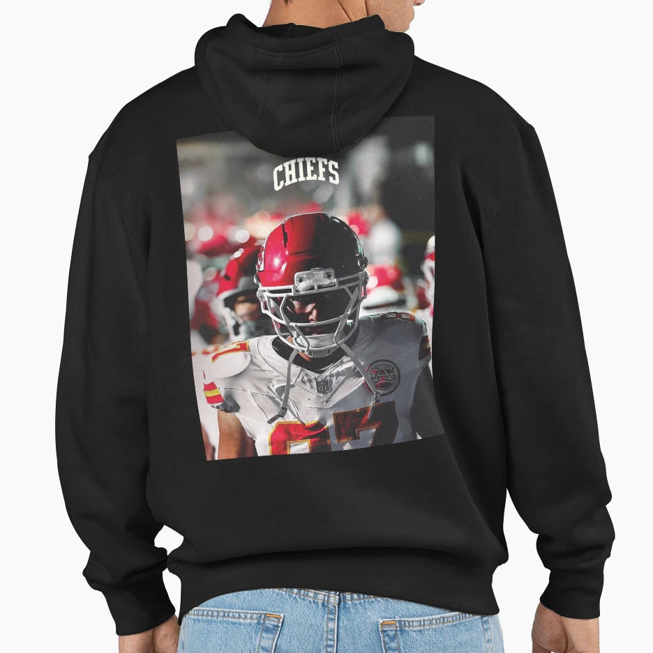 Kansas City Football Red Kingdom Hoodie - Streetwear Style Men Women - T-Shirt, Sweatshirt, Hoodie