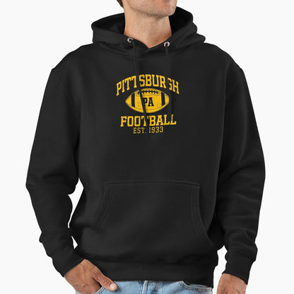 Pittsburgh Steelers Pa Football Team Hoodie - Minimalist Print for Adults - T-Shirt, Sweatshirt, Hoodie