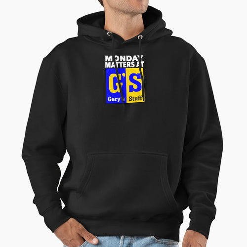 Monday Matters White Hoodie - Unique Graphic Unisex - T-Shirt, Sweatshirt, Hoodie