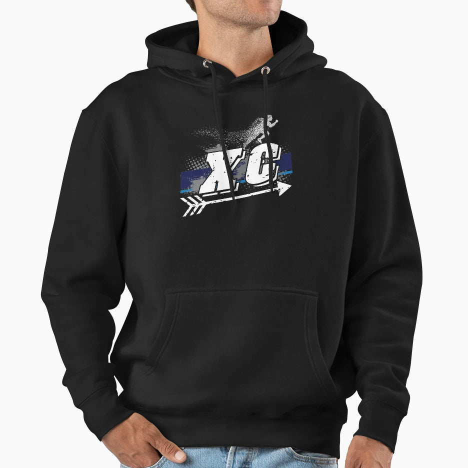 Xc Cross Country Hoodie - Casual Everyday Wear Unisex - T-Shirt, Sweatshirt, Hoodie