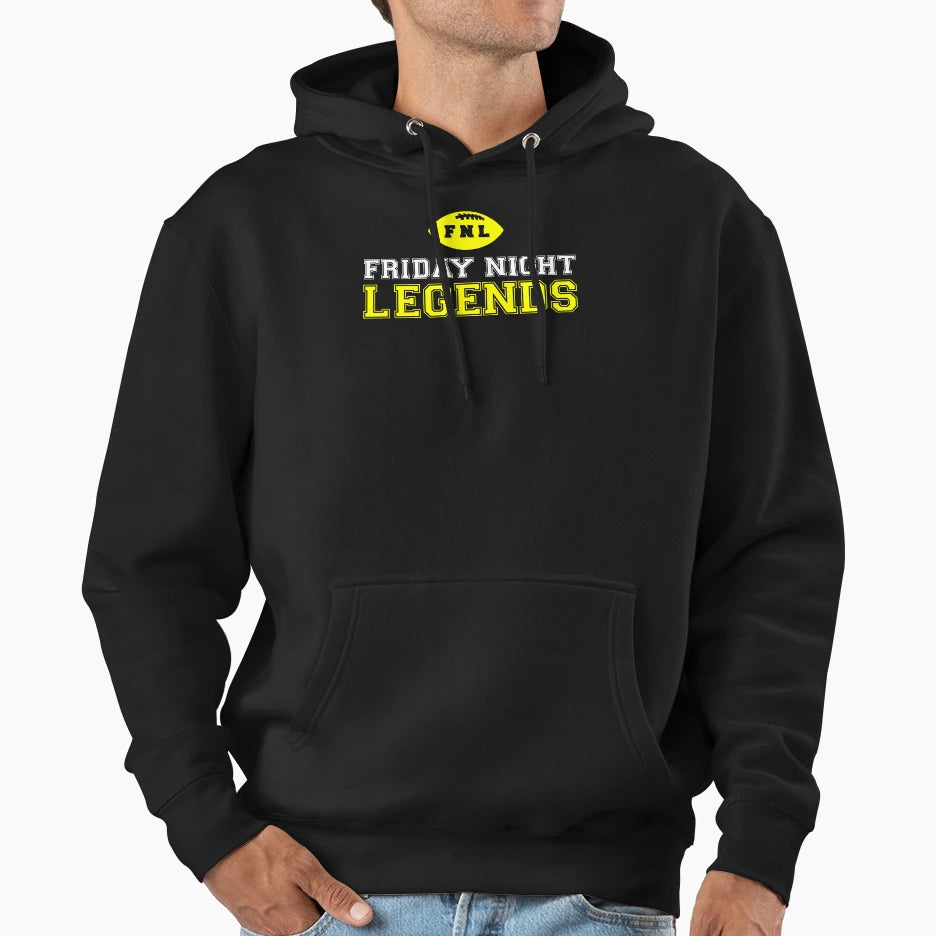 Friday Night Legends High School Hoodie - Trendy Graphic for Adults - T-Shirt, Sweatshirt, Hoodie