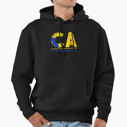 California Ca Los Angeles Hoodie - Trendy Graphic Unisex - T-Shirt, Sweatshirt, Hoodie