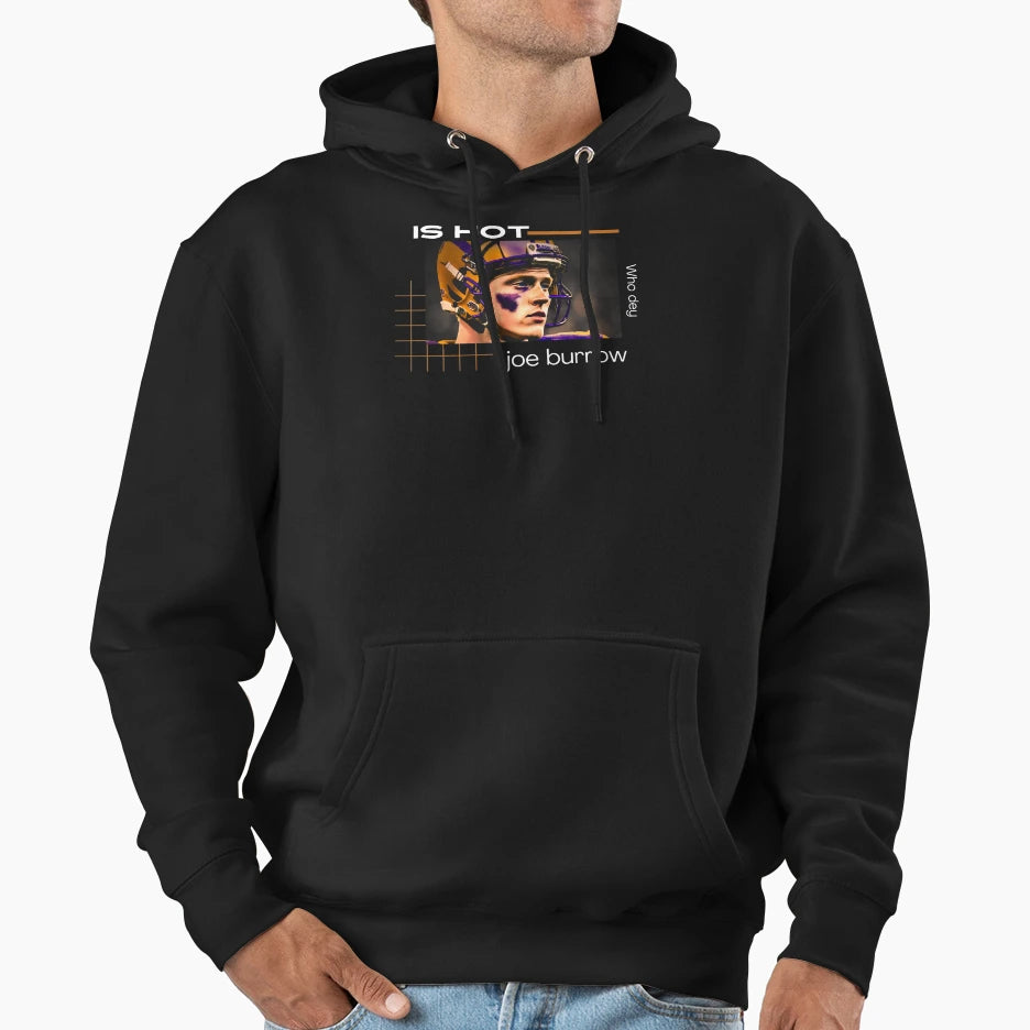 Touchdown Quarterback American Football Hoodie - Trendy Graphic Unisex - T-Shirt, Sweatshirt, Hoodie