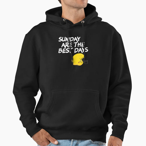 American Football Sunday Are Best Days Hoodie - Novelty Apparel for Adults - T-Shirt, Sweatshirt, Hoodie
