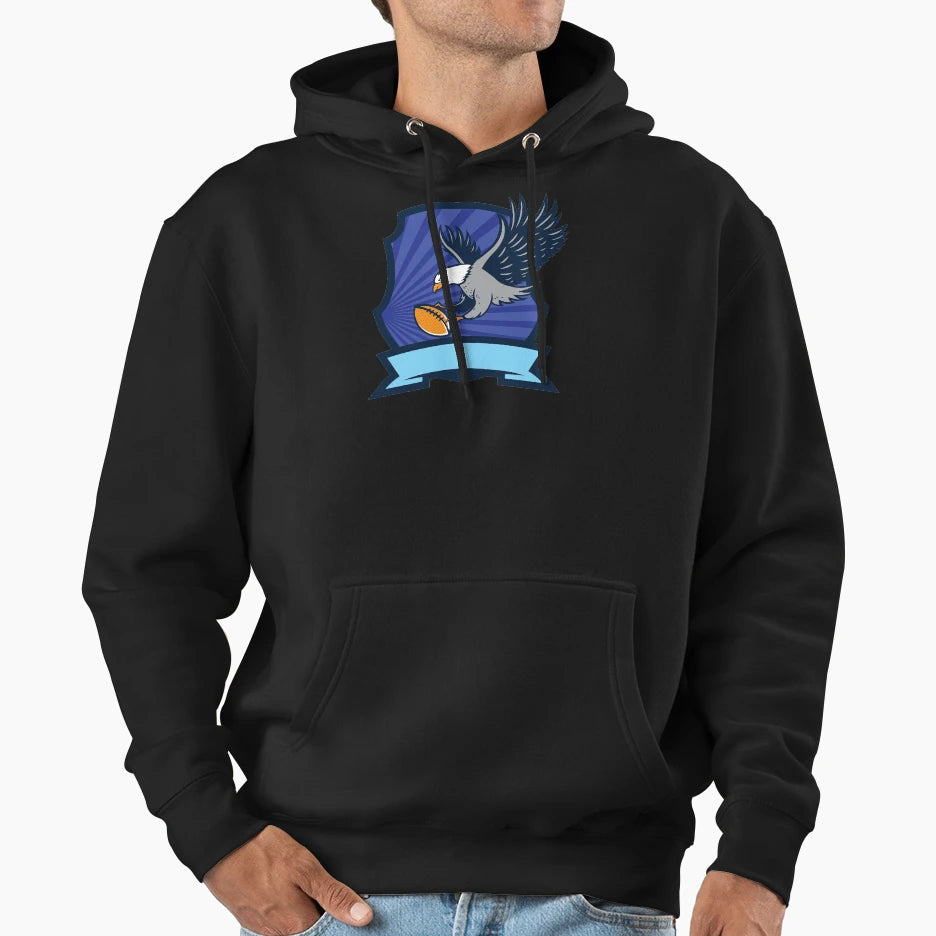 Eagle Icon 6 Hoodie - Unique Graphic Unisex - T-Shirt, Sweatshirt, Hoodie