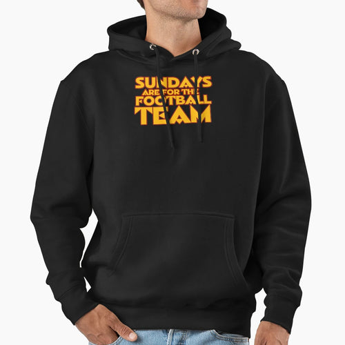 Sundays Are Football Team Hoodie - Fun Novelty Design Men Women - T-Shirt, Sweatshirt, Hoodie