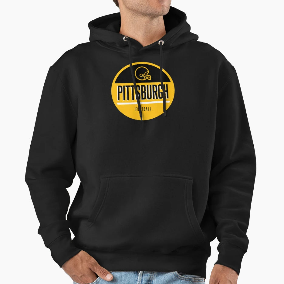 Pittsburgh Football T-Shirt - Aesthetic Graphic for Adults - T-Shirt, Sweatshirt, Hoodie