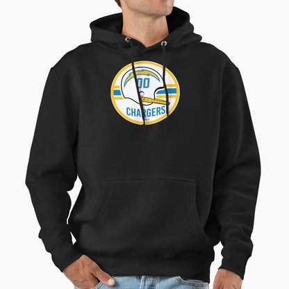 Charged Up Football Hoodie - Unique Graphic Men Women - T-Shirt, Sweatshirt, Hoodie