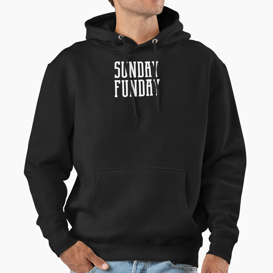 Sunday Funday 2 Hoodie - Aesthetic Graphic Unisex - T-Shirt, Sweatshirt, Hoodie
