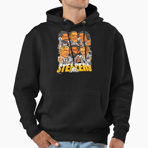 Pittsburgh Steelers Greatest Players Hoodie - Aesthetic Graphic Unisex - T-Shirt, Sweatshirt, Hoodie