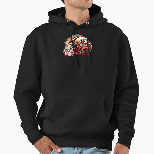 49Ers 8 Bit Hoodie - Casual Everyday Wear for Adults - T-Shirt, Sweatshirt, Hoodie