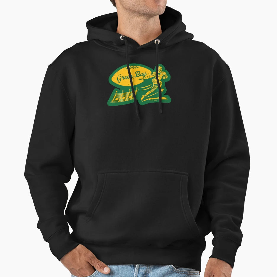 Football Green Bay Packers Yellow Hoodie - Streetwear Style for Adults - T-Shirt, Sweatshirt, Hoodie