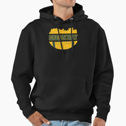 Packers Football Fan Green Bay City Hoodie - Novelty Apparel for Adults - T-Shirt, Sweatshirt, Hoodie